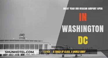 When Did Reagan Airport Open in Washington DC?