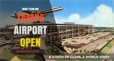 Tampa Airport's Opening Year: A Historical Overview of Its Launch