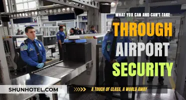 Airport Security: What's Allowed and What's Not