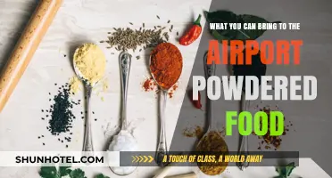 Traveling with Powdered Foods: What's Allowed?