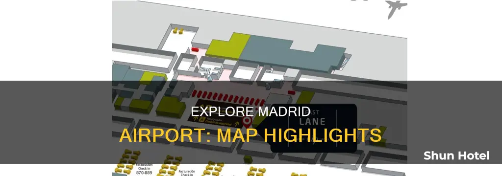 what you can see madrid airport map