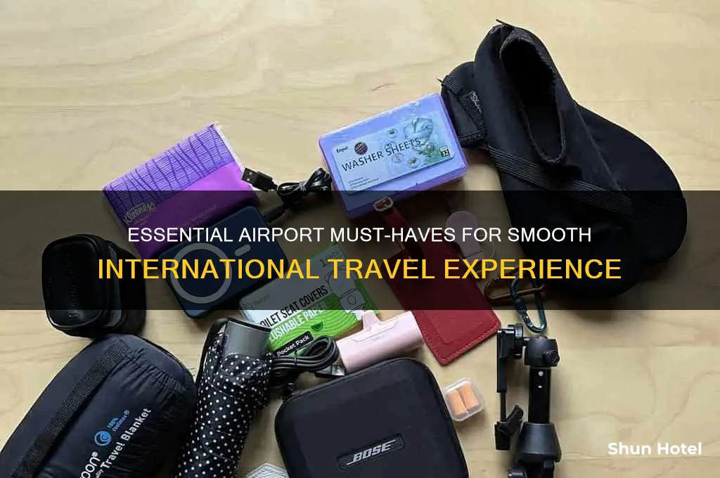 what you need at airport for international flight