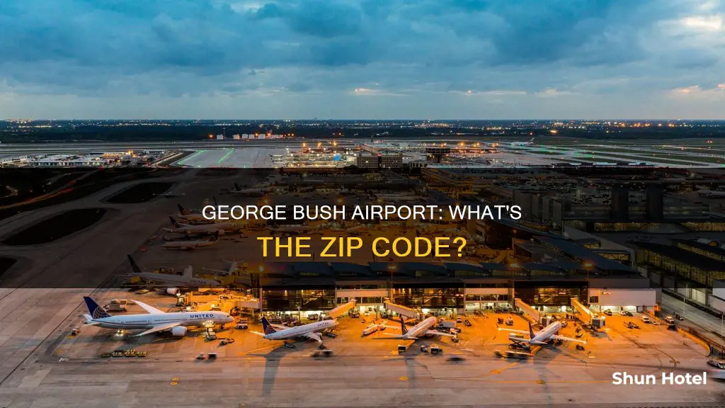 what zipcode is george bush airport