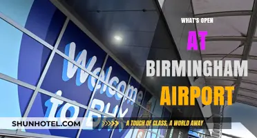 Birmingham Airport Guide: Shops, Restaurants, and Services Currently Open