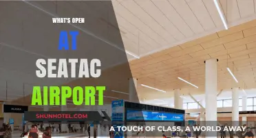 Discover Seatac Airport: Open Shops, Dining, and Services Guide