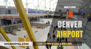 Denver Airport Essentials: Shops, Dining, and Services Open Now