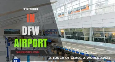 DFW Airport Guide: Discover Shops, Dining, and Services Open Now