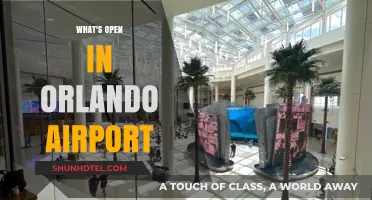 Orlando Airport Guide: Shops, Restaurants, and Services Open Now