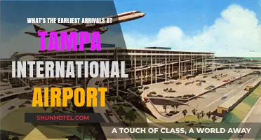 Early Bird Flights: Tampa International Airport's Earliest Arrivals Revealed