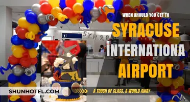 Best Time to Arrive at Syracuse International Airport for Stress-Free Travel