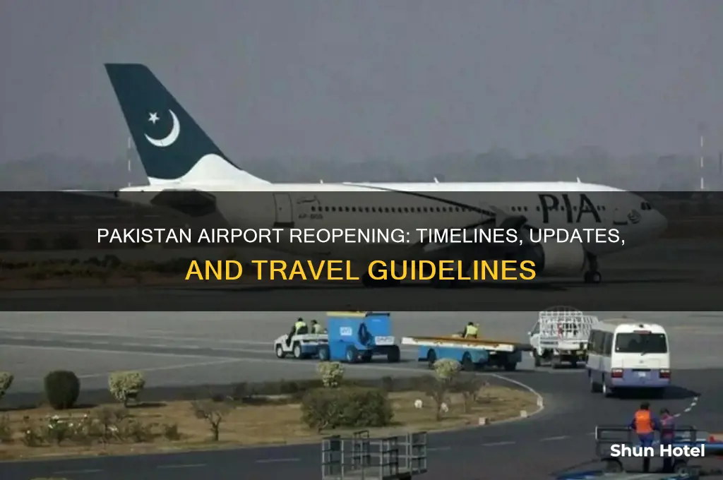 when airport open in pakistan