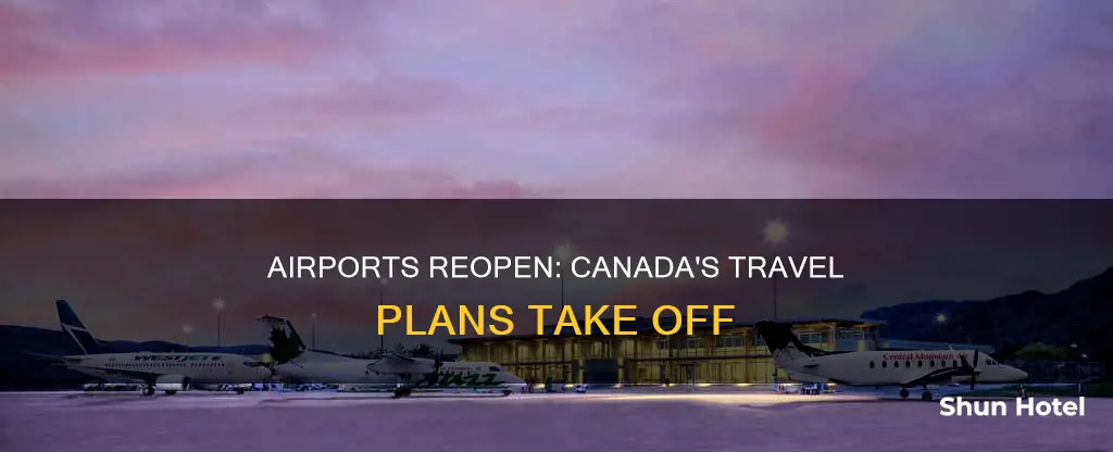 when airports reopen canada