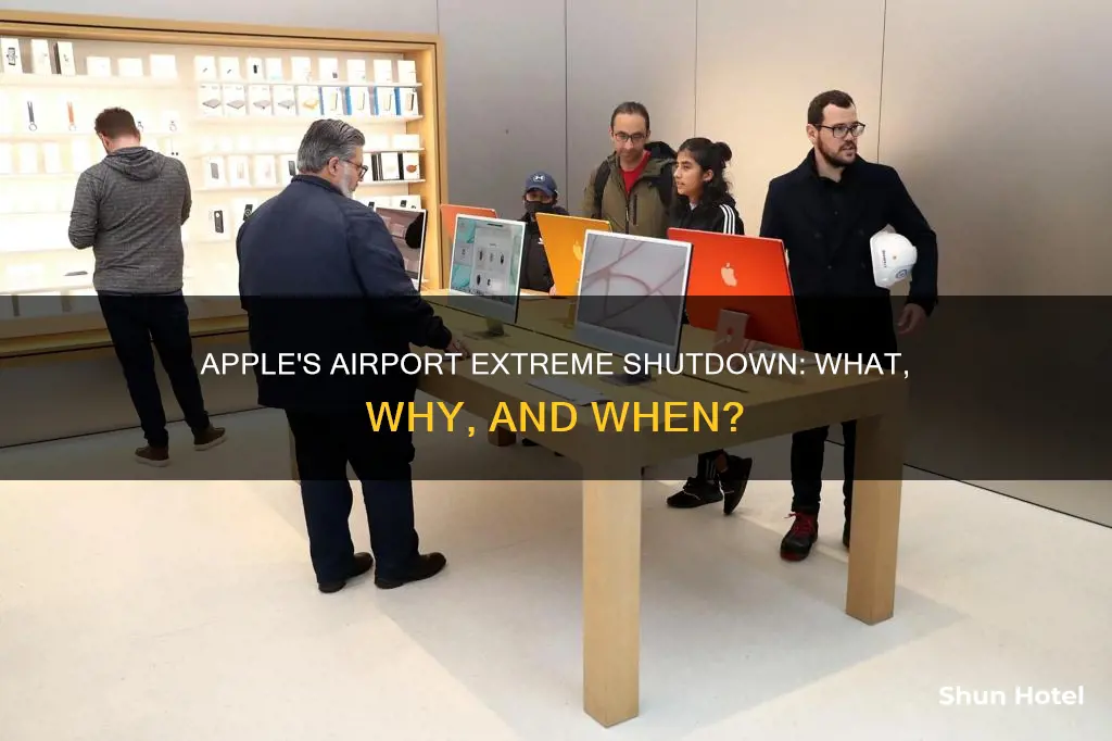 when apple stop making airport extreme