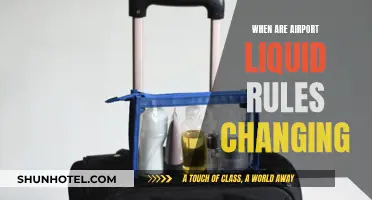 Airport Liquid Rules: Changes Coming Soon