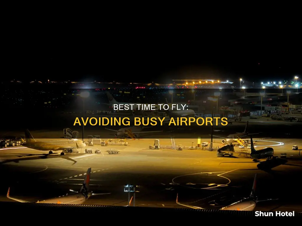 when are airports the least busy
