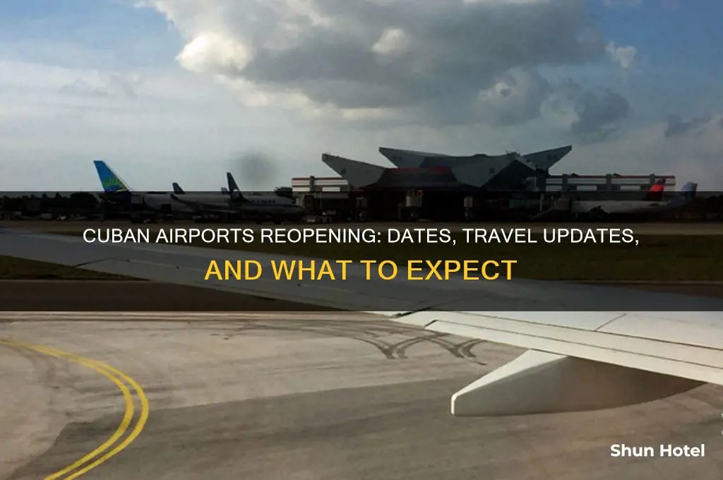 when are cuban airports opening
