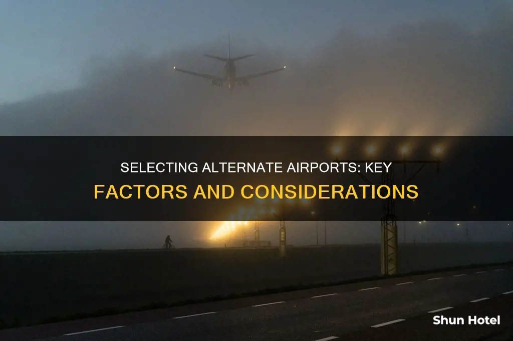 when can an airport be used as an alternate
