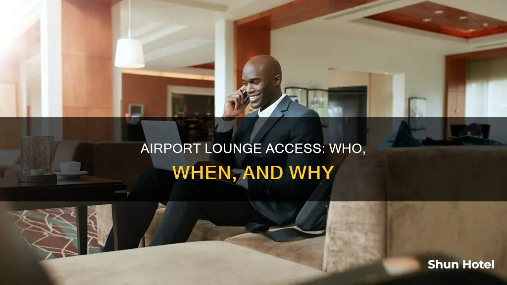 when can i enter airport lounge