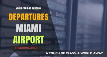 Departures at Miami Airport: When to Go?