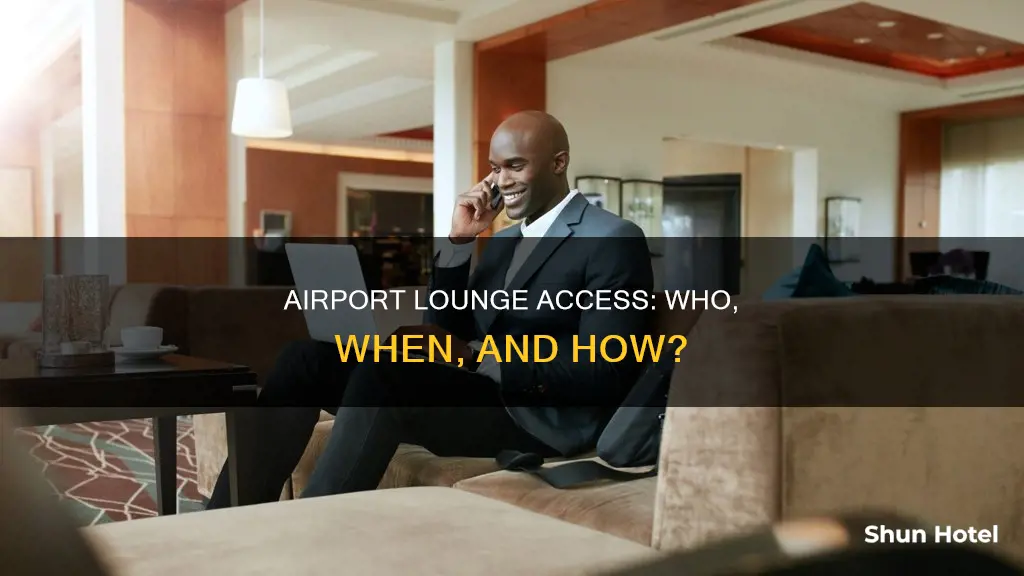 when can i use airport lounge