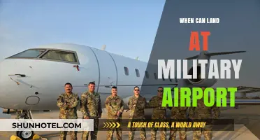 Military Airport Access: When Can You Land?