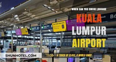 Luggage Check-in: Kuala Lumpur Airport Guide
