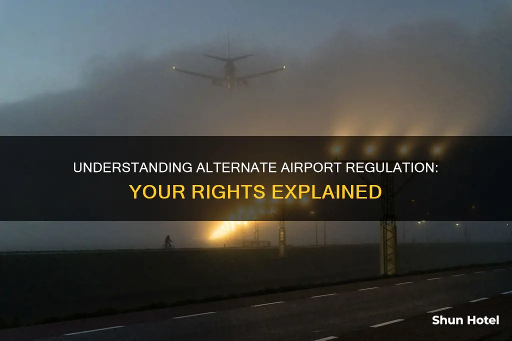 when can you file alternate airport regulation