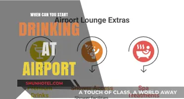 Airport Drinking: When Can You Start?