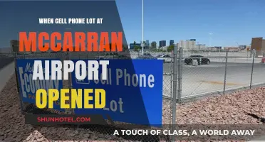 McCarran Airport's Cell Phone Lot: A Look at Its Opening