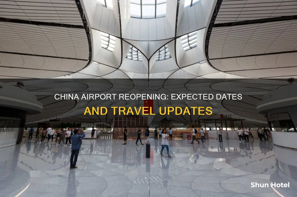 when china airport will open