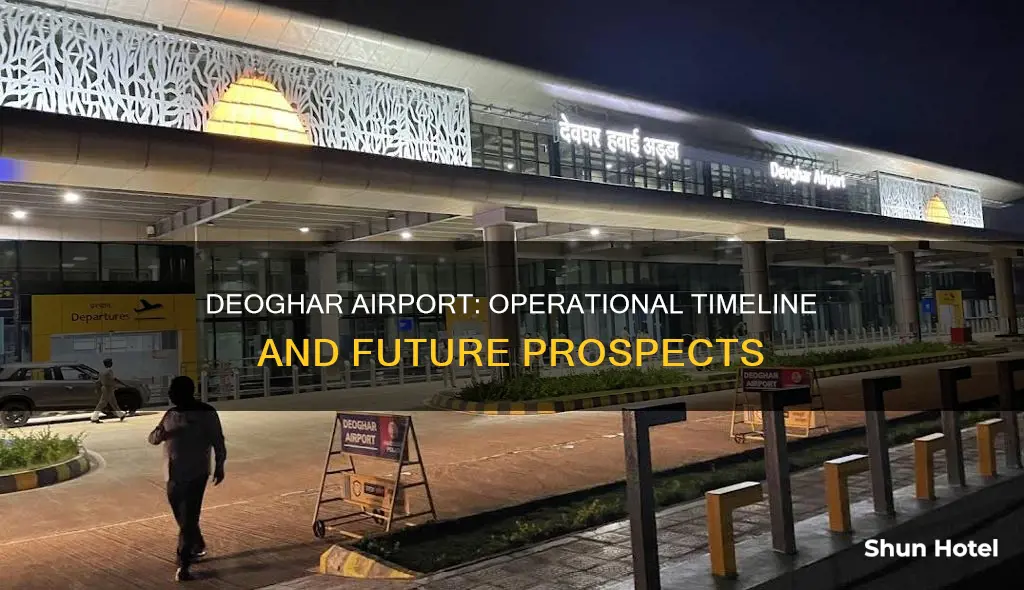 when deoghar airport will be operational