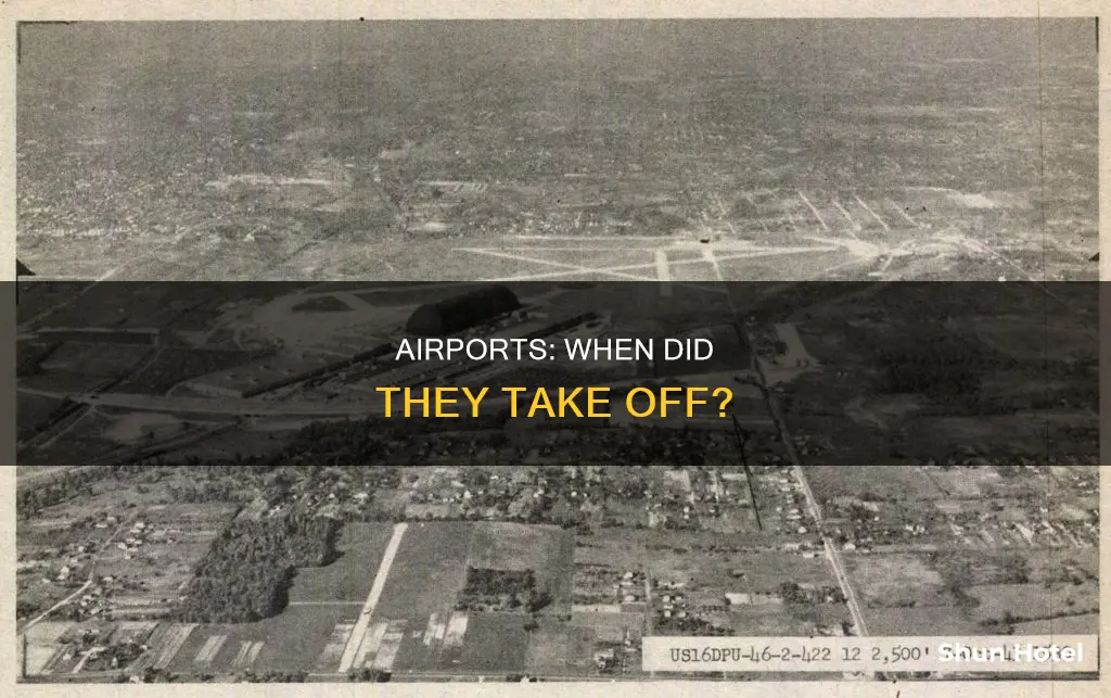 when did airports become a thing