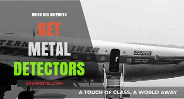 The Evolution of Airport Security: When Metal Detectors Arrived