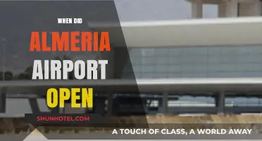 Almeria Airport's Inauguration: A Journey Through Time and History