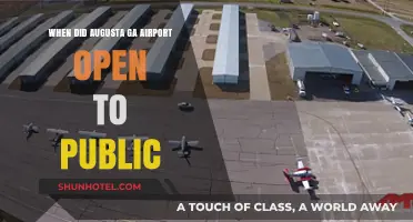 Augusta GA Airport's Public Opening: A Historical Timeline Revealed