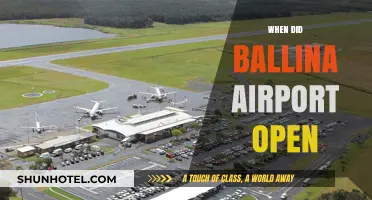 Ballina Airport's Opening: A Historical Overview of Its Inauguration