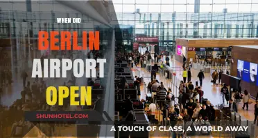 Berlin Airport's Long-Awaited Opening: A Historical Timeline Revealed
