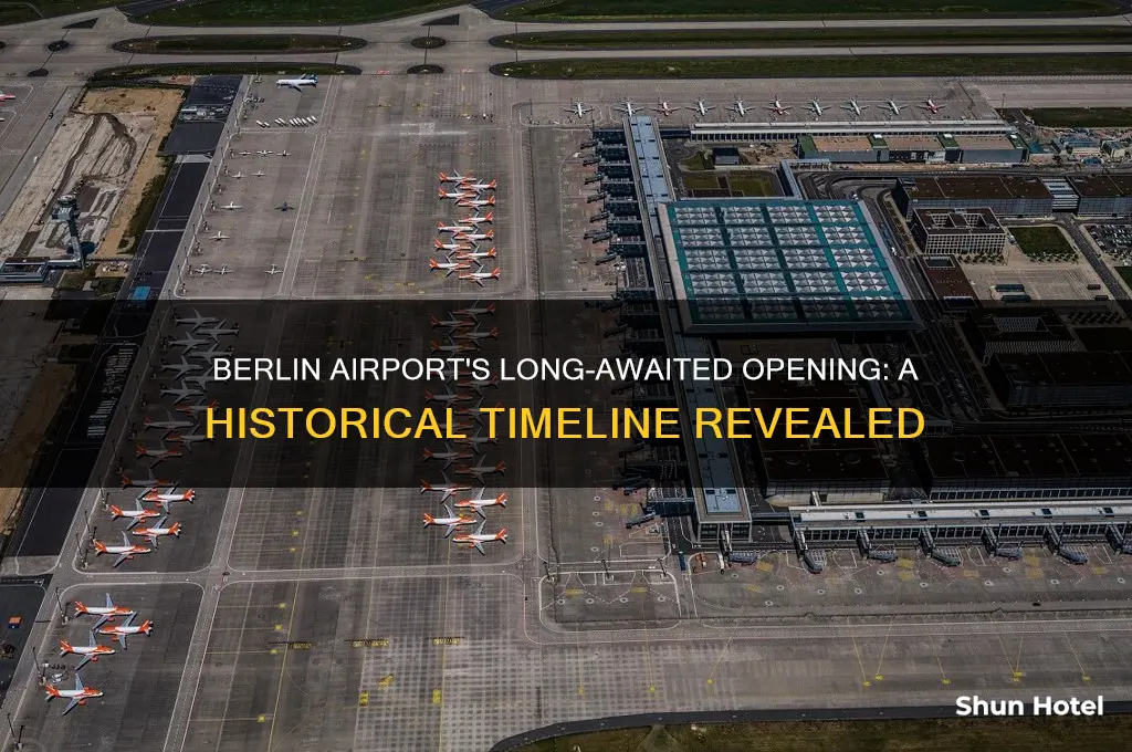 when did berlin airport open