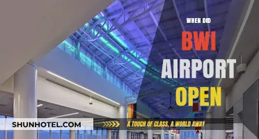 The History of BWI Airport: Opening Date and Early Years
