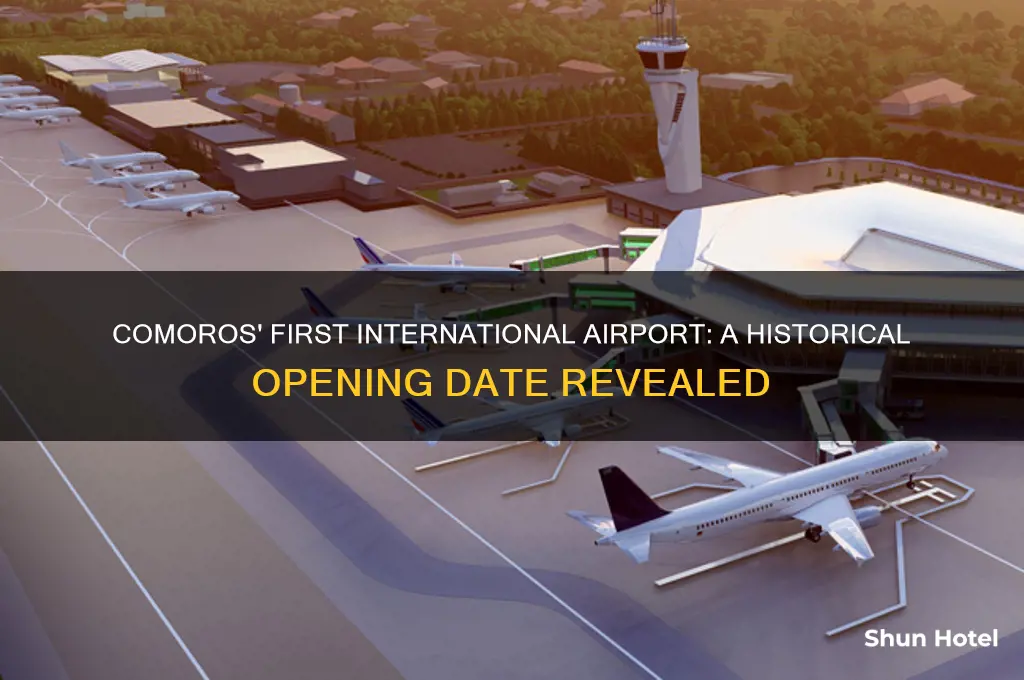 when did comoros first international airport open
