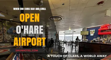 Cubs Bar & Grill Opens at O'Hare Airport: A Timeline