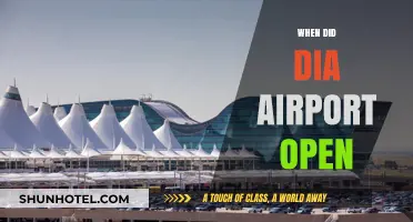 Discovering the Opening Date of DIA Airport: A Historical Overview