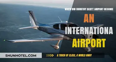 Dorothy Scott Airport's Journey to International Status: A Timeline