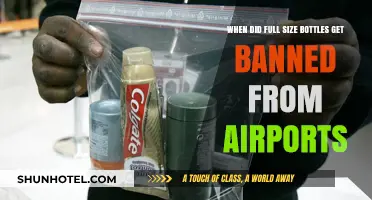 When Did Airports Ban Full-Size Bottles? A Travel Rule History