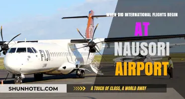 Nausori Airport's International Flight History: A Timeline of Beginnings