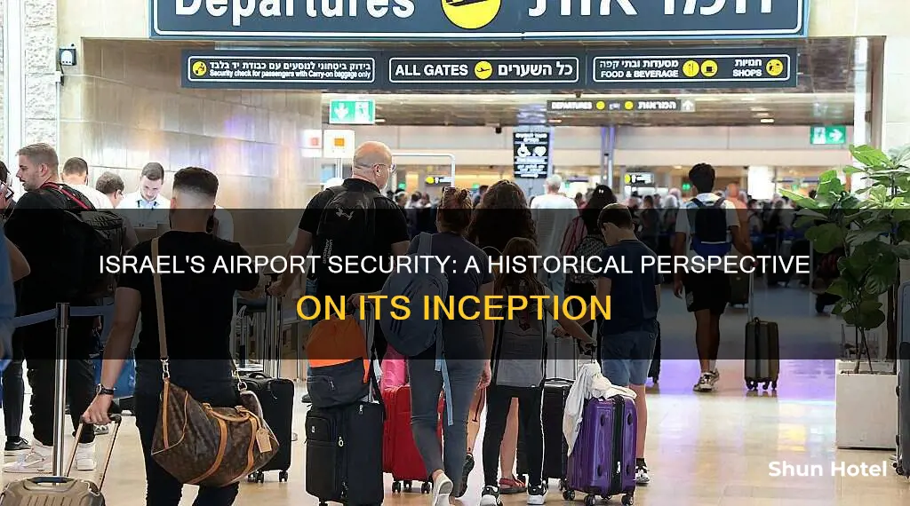 when did israel start airport security
