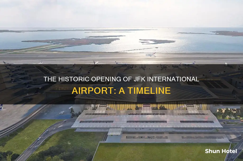 when did john f kennedy international airport open