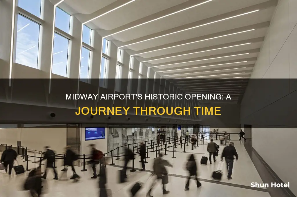 when did midway airport open