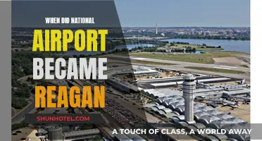 National Airport's Name Change to Reagan: A Historical Shift