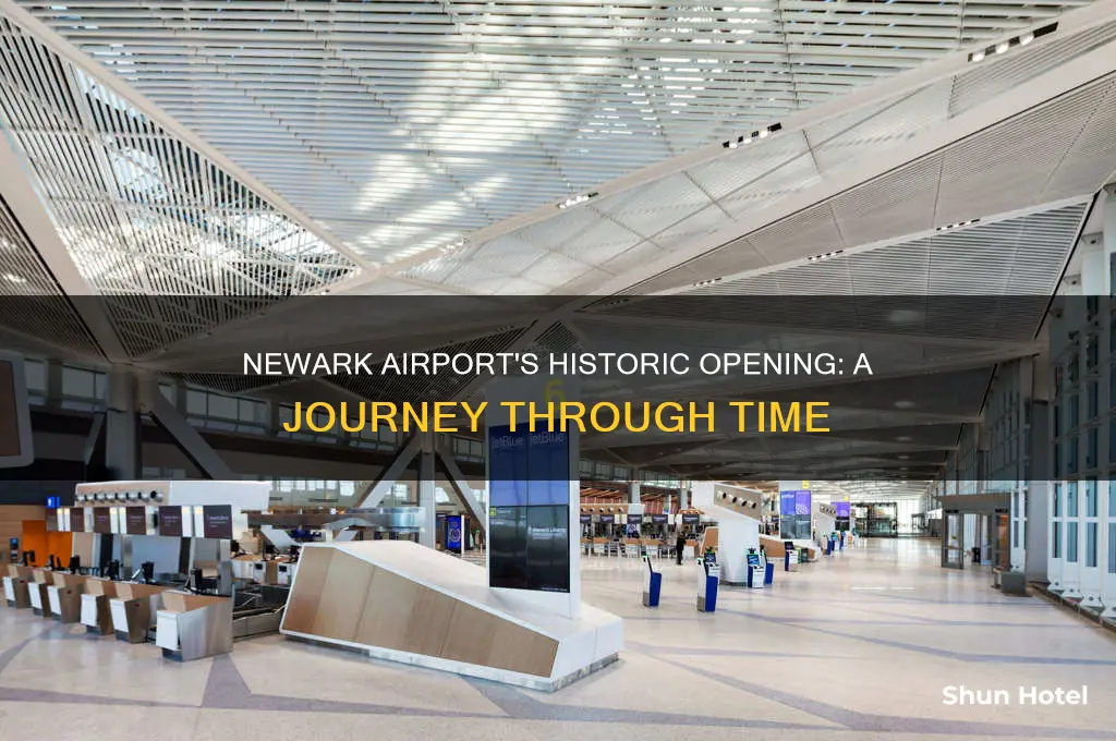 when did newark airport open